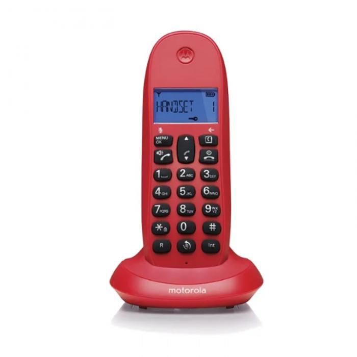 Радиотелефон Motorola C1001LB+ Red