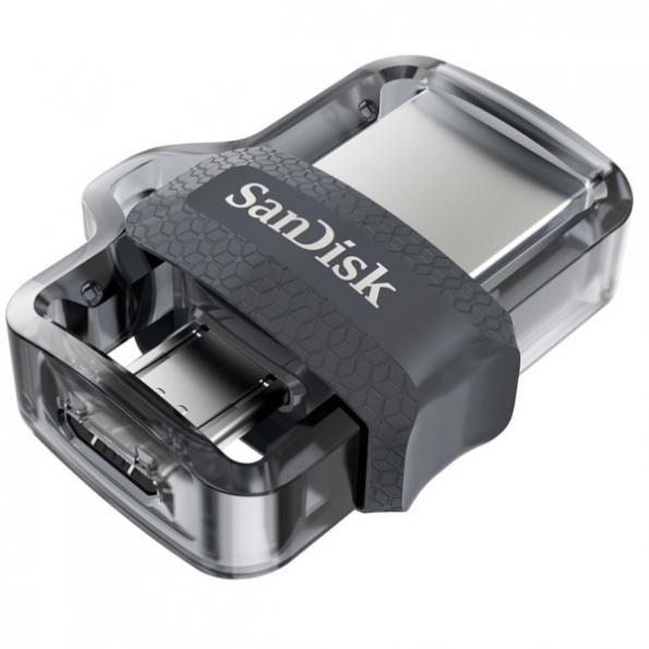 USB Flash Drive 32Gb SanDisk Ultra Android Dual Drive OTG USB 3.0 Black SDDD3-032G-G46