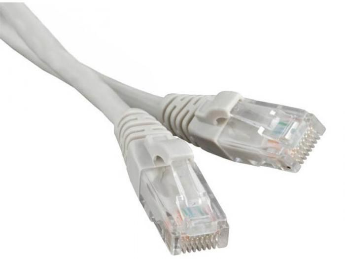 Сетевой кабель Ripo Standart U/UTP cat.5e RJ45 8P8C Cu 5.0m 003-300111