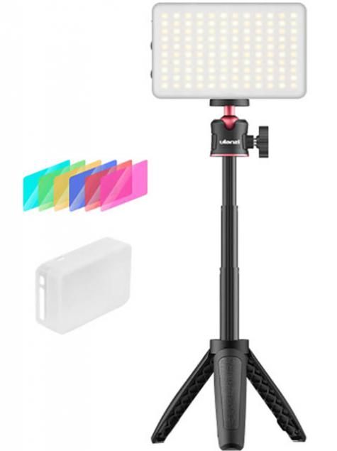 Мини-штатив Комплект Ulanzi Vijim Tabletop LED Video Lighting Kit VL-120+MT-08 Black 21875 / 2175
