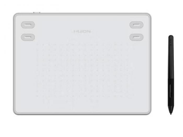 Графический планшет Huion RTE-100 White