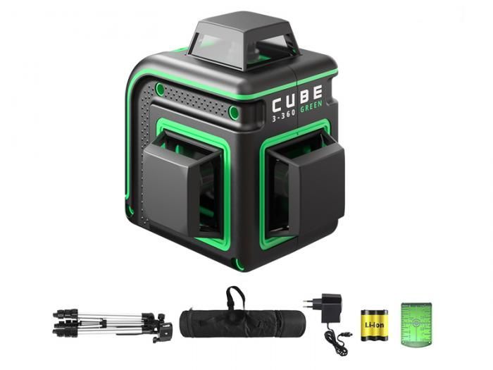Нивелир ADA Cube 3-360 Green Professional Edition А00573