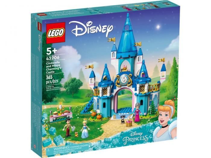 Lego Disney Princess Замок Золушки и Прекрасного принца 365 дет. 43206
