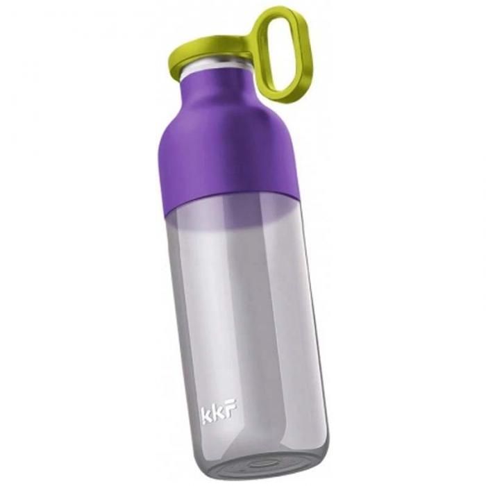 Бутылка Kiss Kiss Fish Meta Sports Water Bottle with Handle 690ml Purple P-U69WS-067-WH