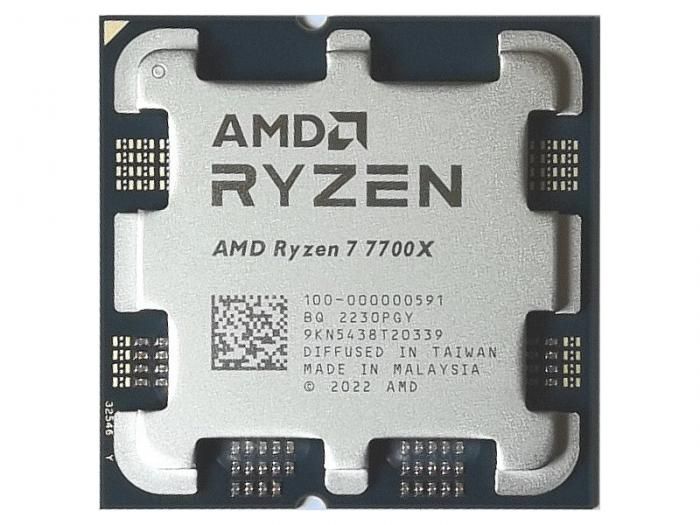Процессор AMD Ryzen 7 7700X (4500MHz/AM5/L3 35840Kb) 100-000000591 OEM