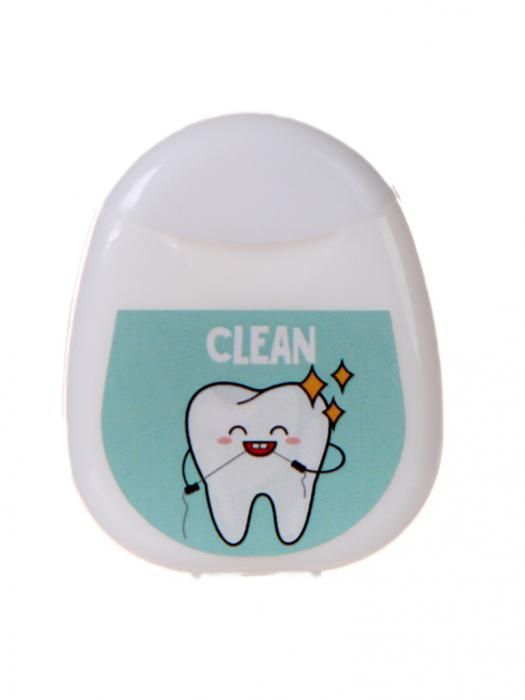 Зубная нить Гигиена полости рта I love floss 5x4cm 5256455