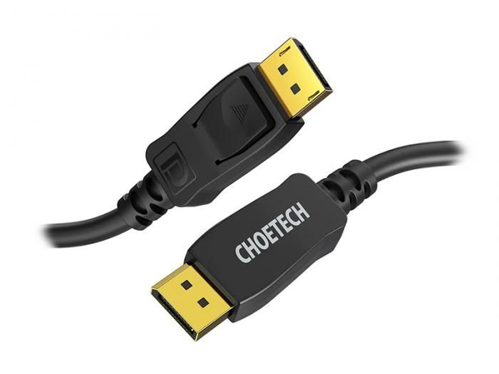 Аксессуар Choetech DisplayPort - DisplayPort 2m XDD01-BK