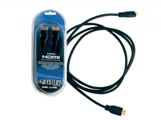Аксессуар Mystery HDMI - HDMI 1m HDMI-1.0pro