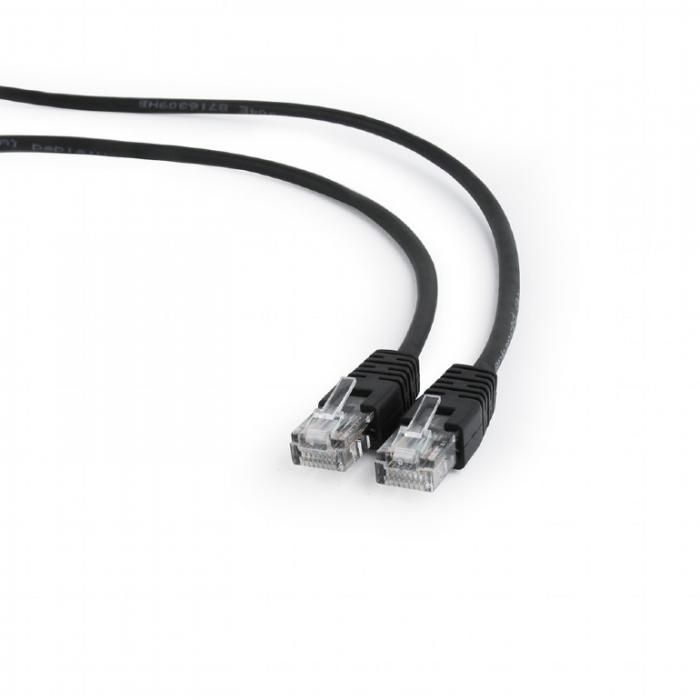 Сетевой кабель Gembird Cablexpert UTP cat.5e 3m Black PP12-3M/BK