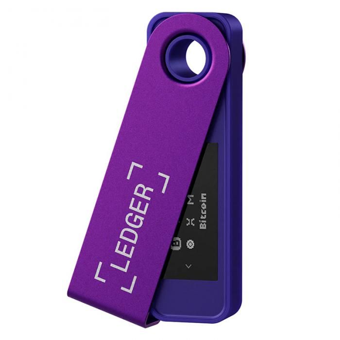 Аппаратный криптокошелек Ledger Nano S Plus Purple Amethyst