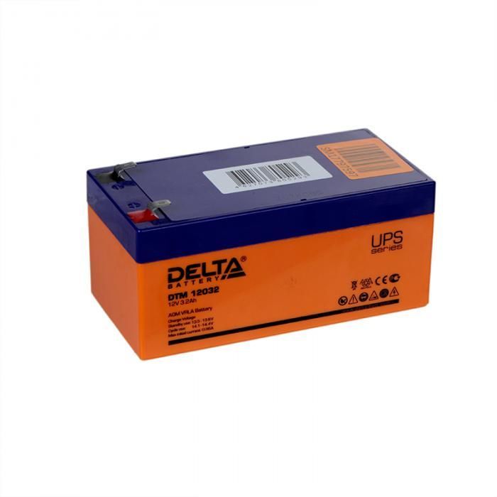 Аккумулятор для ИБП Delta DTM-12032 12V 3.2Ah