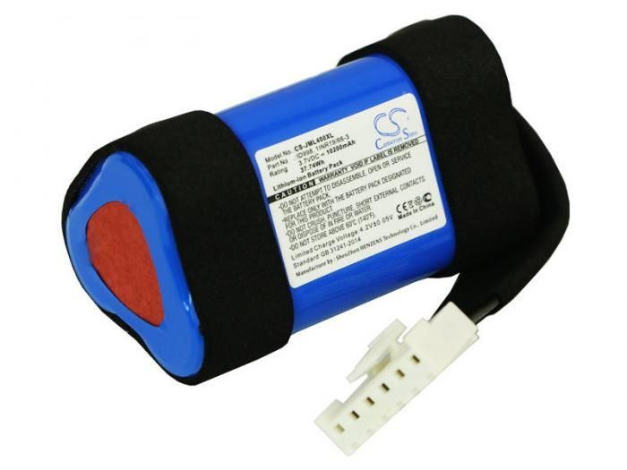 Аккумулятор CameronSino для JBL Charge 4 3.7V 10200mAh 37.74Wh 084733